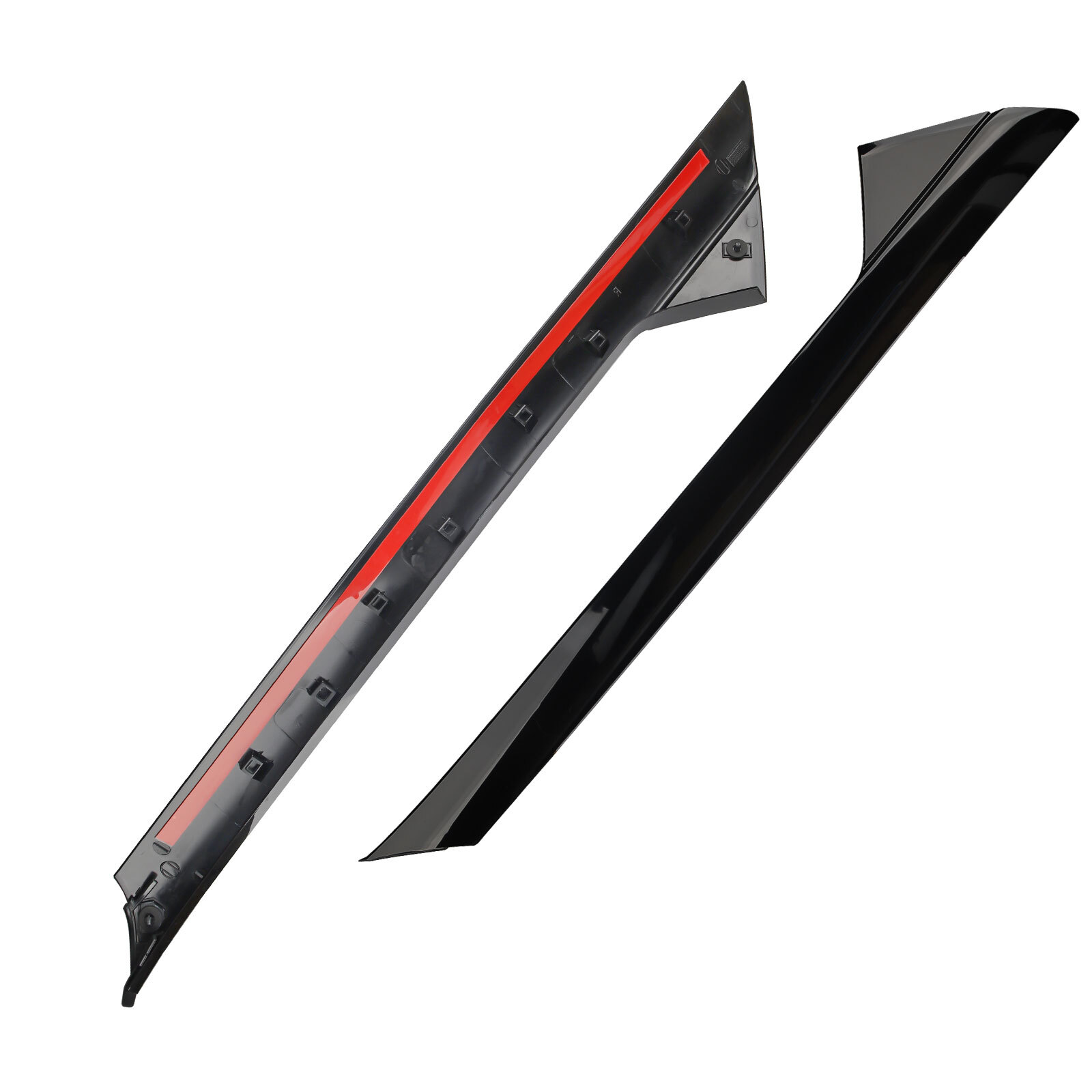 Left & Right Side Windshield A Pillar Molding Trim Fit For 2011-19 Ford Explorer