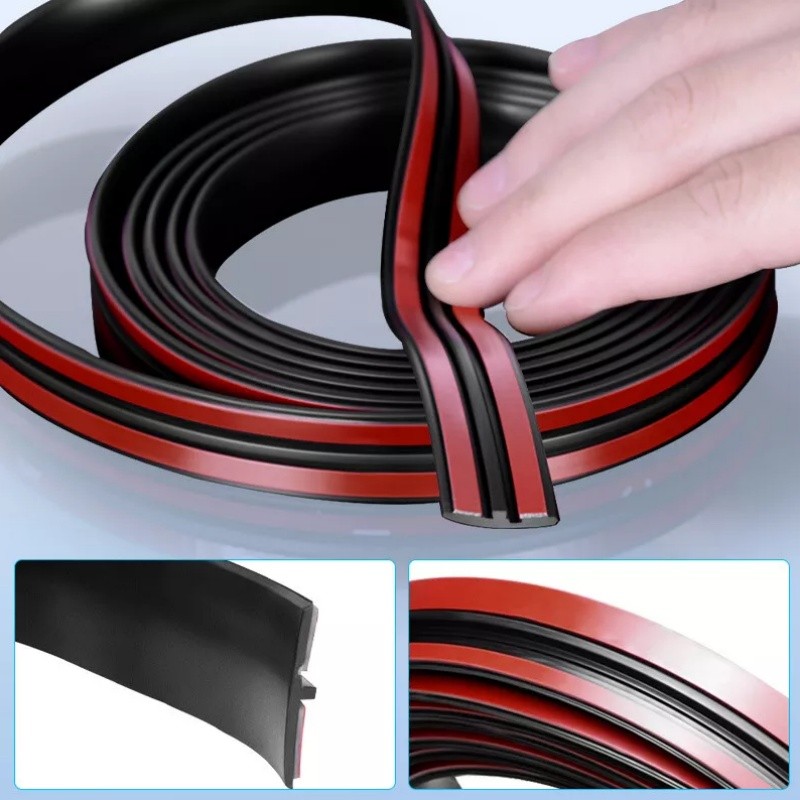 16.4Ft Car Windshield Seal Rubber Stripping Trim Weatherstrip T Shape Universal