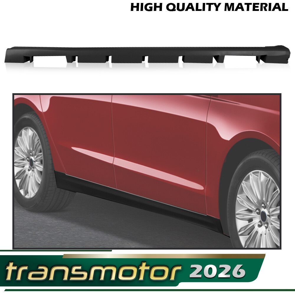 Exterior-Rocker Panel Molding Trim Pair/Left/Right Fit For Ford Fusion 2013-2016