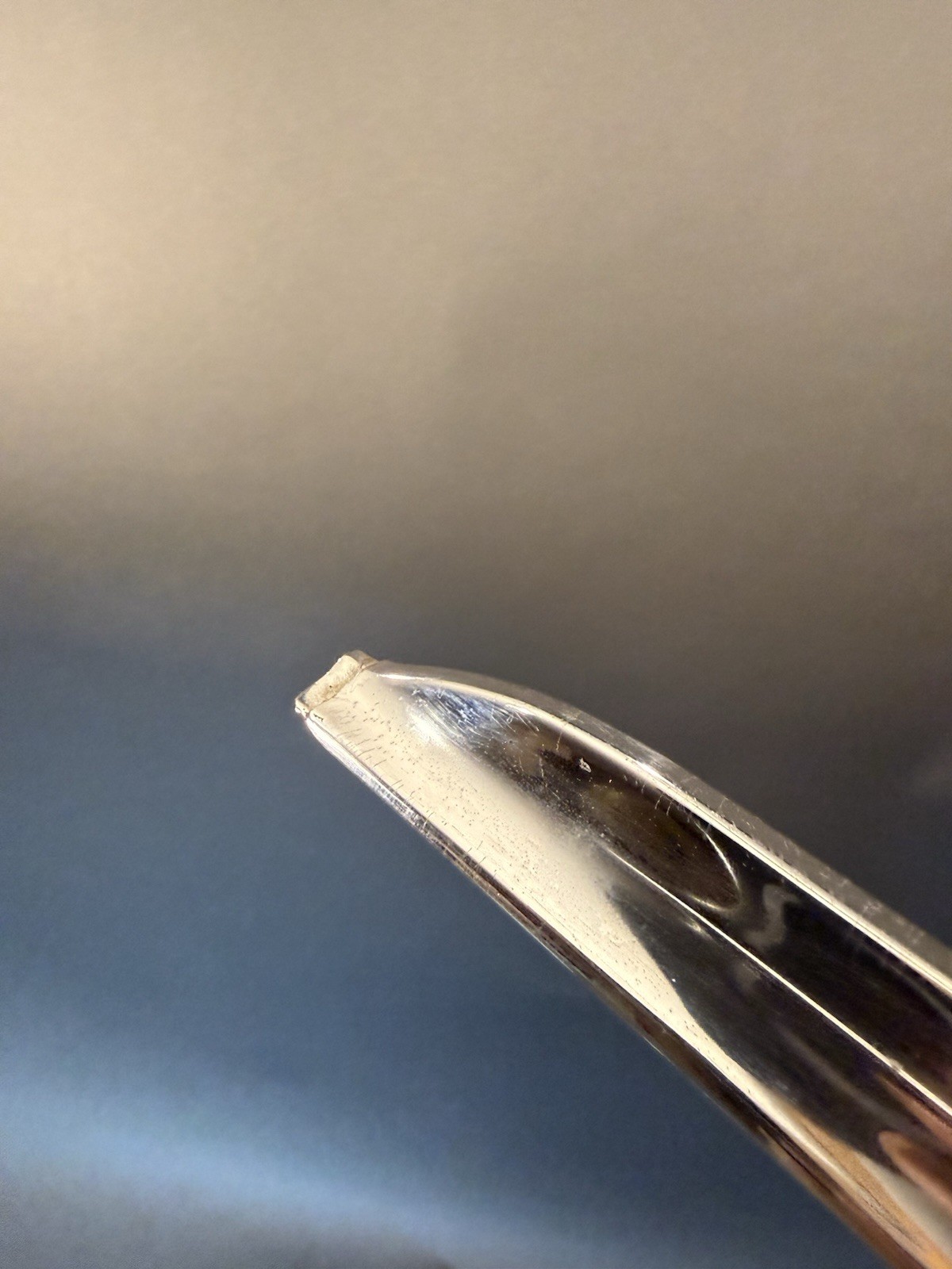 1941 Hudson 10,11,18: Hood Top Front Chrome Molding Ornament Emblem # 147870