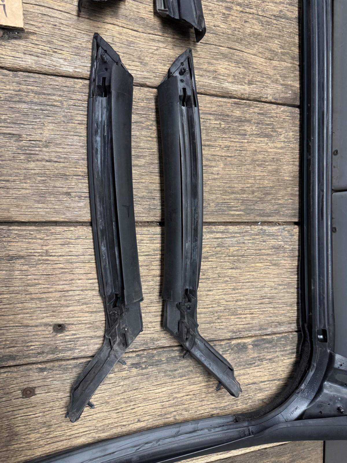 2006-2012 Mitsubishi Eclipse Spyder Convertible Top Weather strip 7 Piece SET