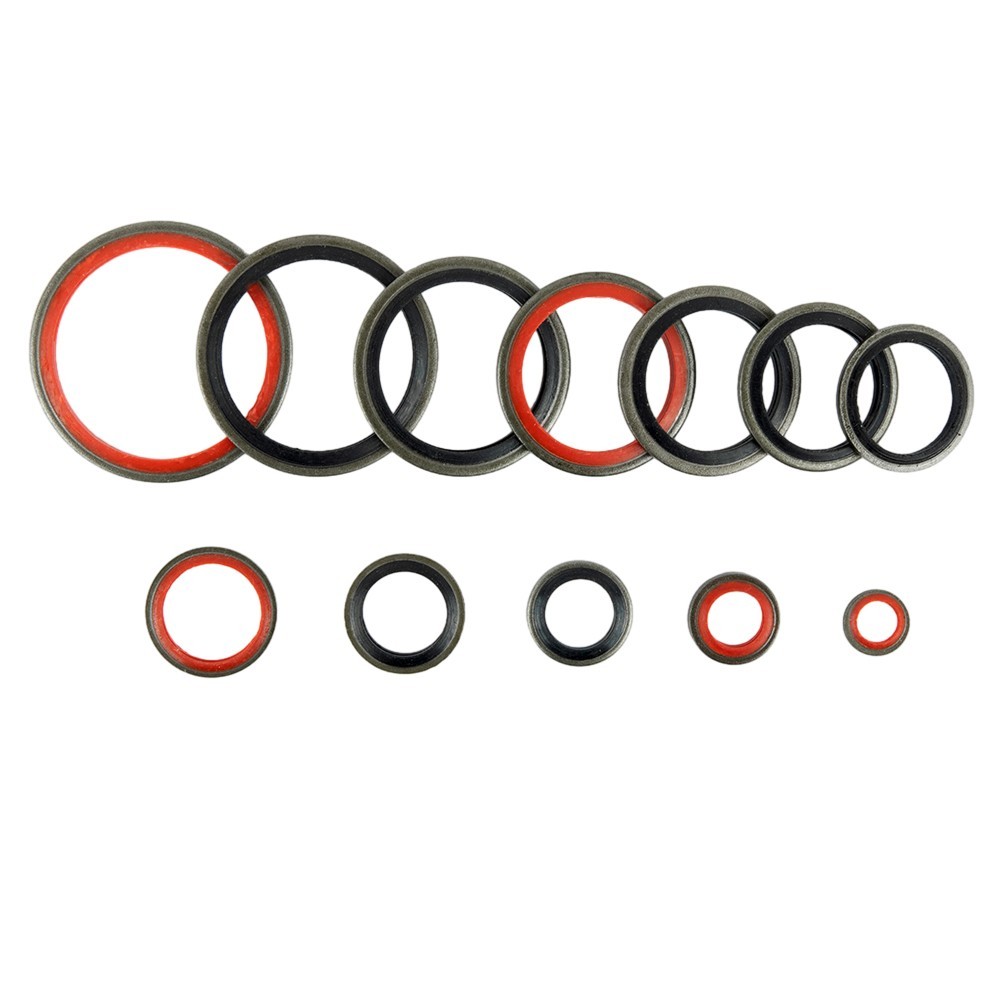 Brand New Assorted Sealing Gasket 100pcs/ 245pcs Combination Gasket Repair Box