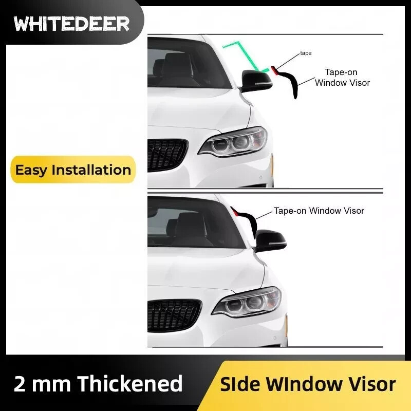 Fits for Ford Focus 2008-2011 Side Window Visor Sun Rain Deflector Guard