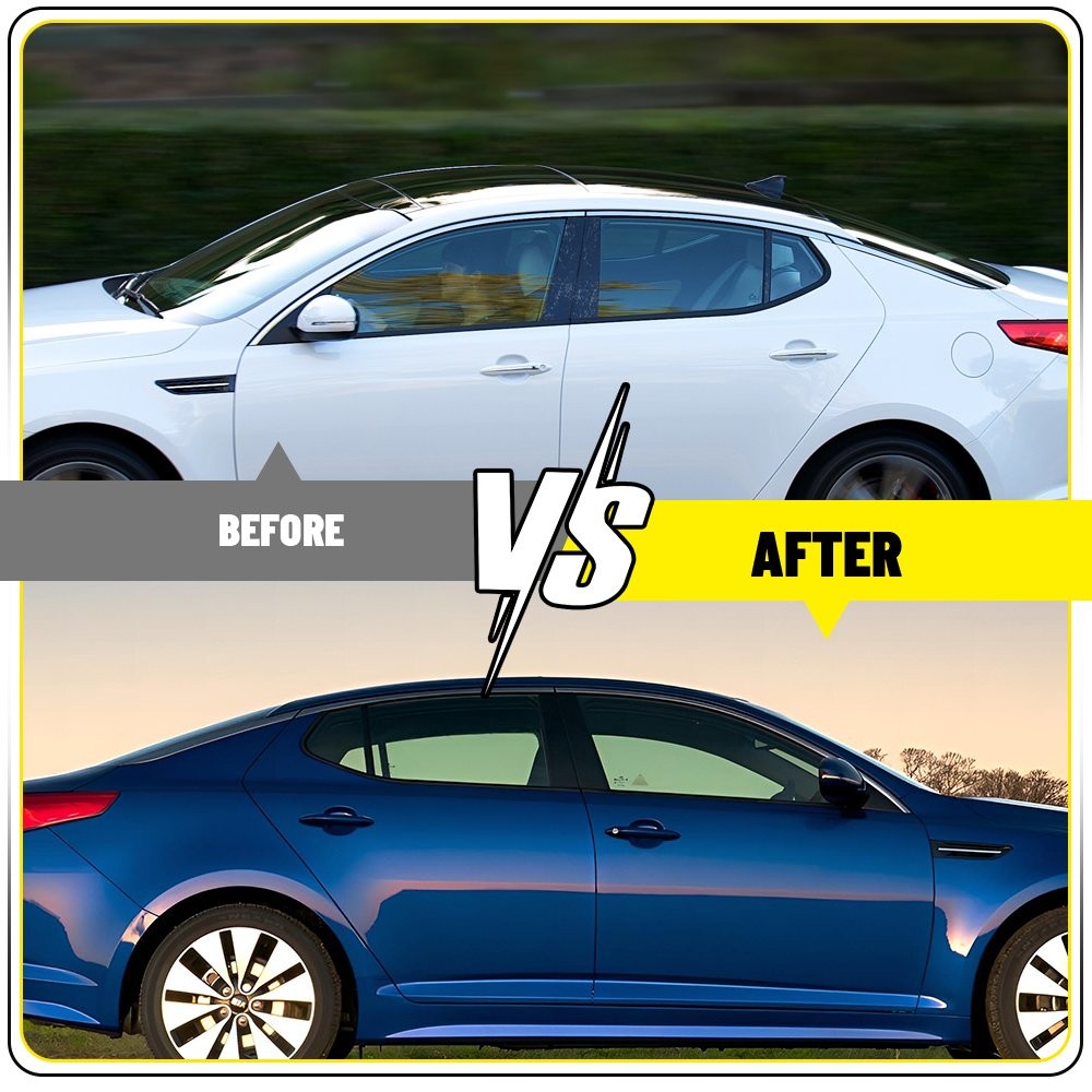 US Ship Black Car Window Pillar Posts Trim Door Cover For Kia Optima 2011-2015 X