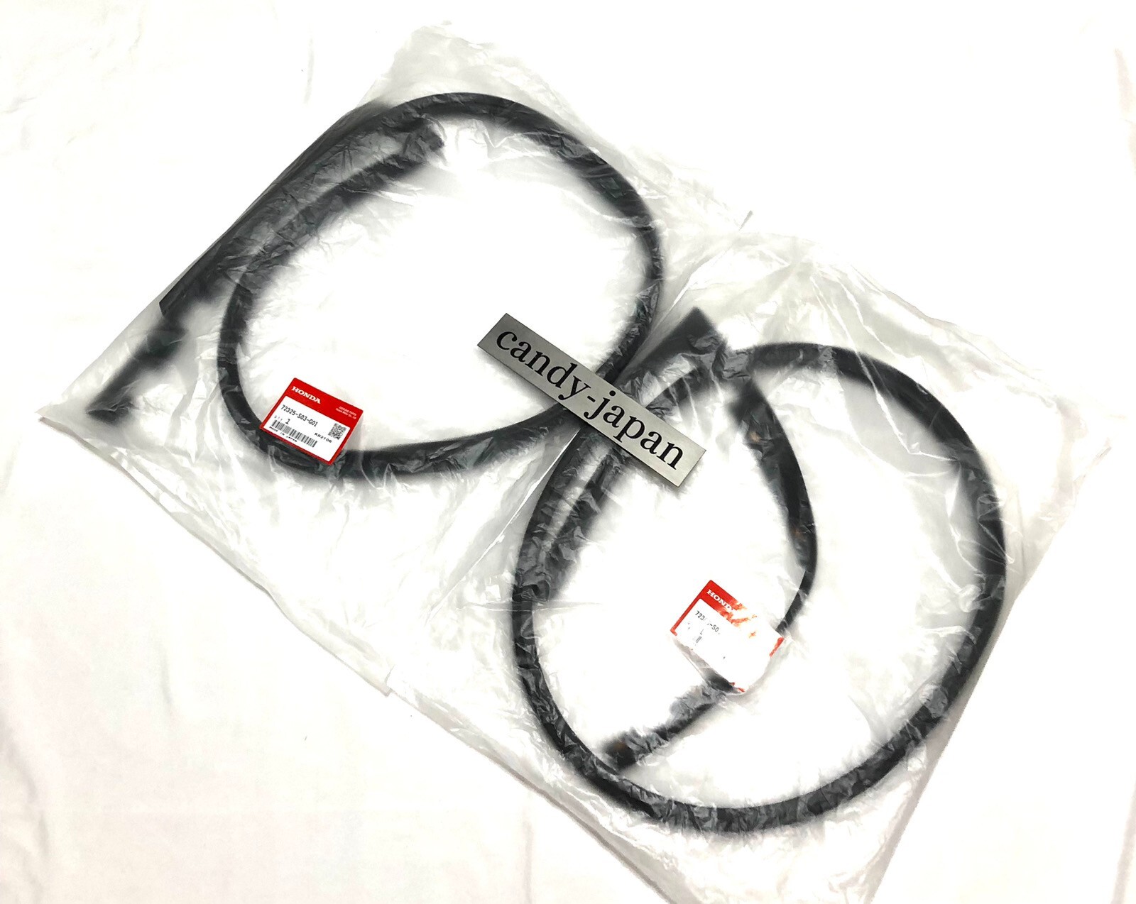 Honda Genuine FR Door Sub Seal RH LH Set Civic EK9 EK4 Type-R Sir OEM Car Parts