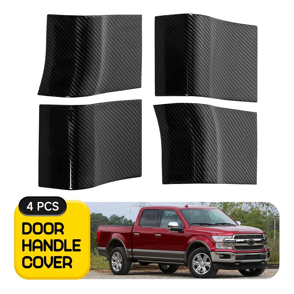 For Ford F150 2015-2020 Interior Door Cover Handle Trim Decor Shell Accessories