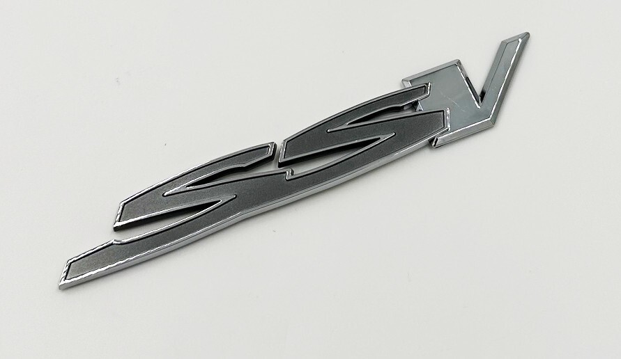 Chevy SS Commodore G8 Holden SSV Rear Trunk Lid Badge Emblem Redline VE VF Gray