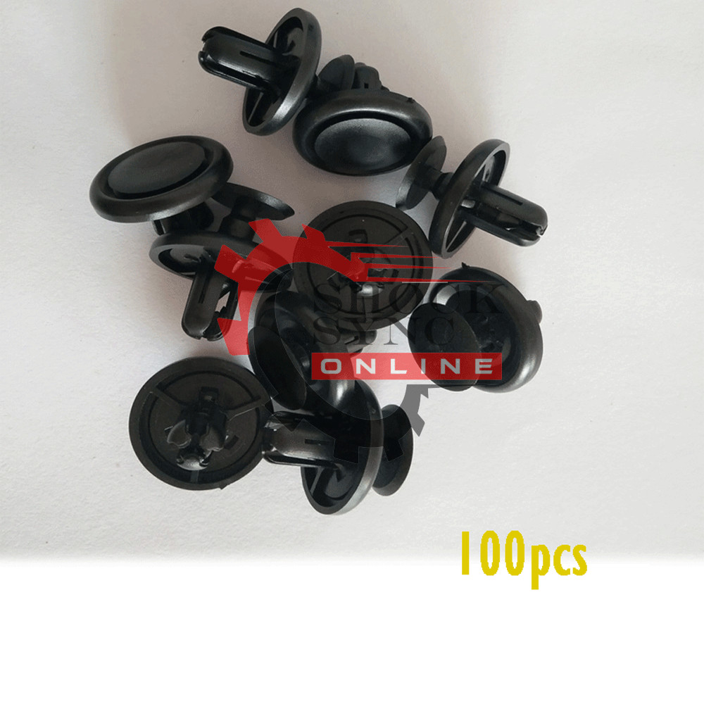 100x Engine Under Cover Push Type Retainer Clips Fit Toyota Lexus 90467-07201.