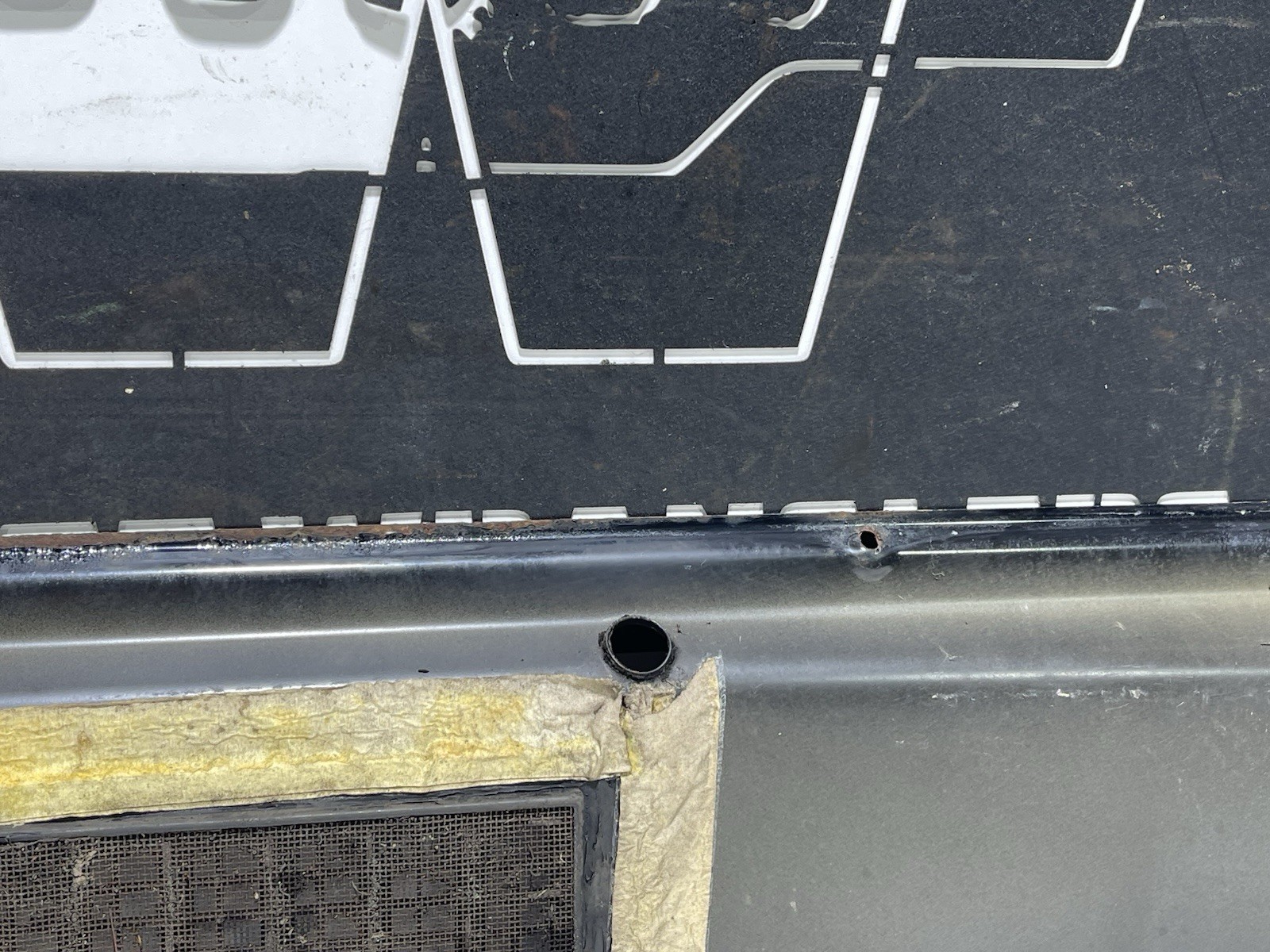Single Vent Screen Hood Cowl Panel + SCREWS BLACK PX8 97-06 Jeep TJ Wrangler