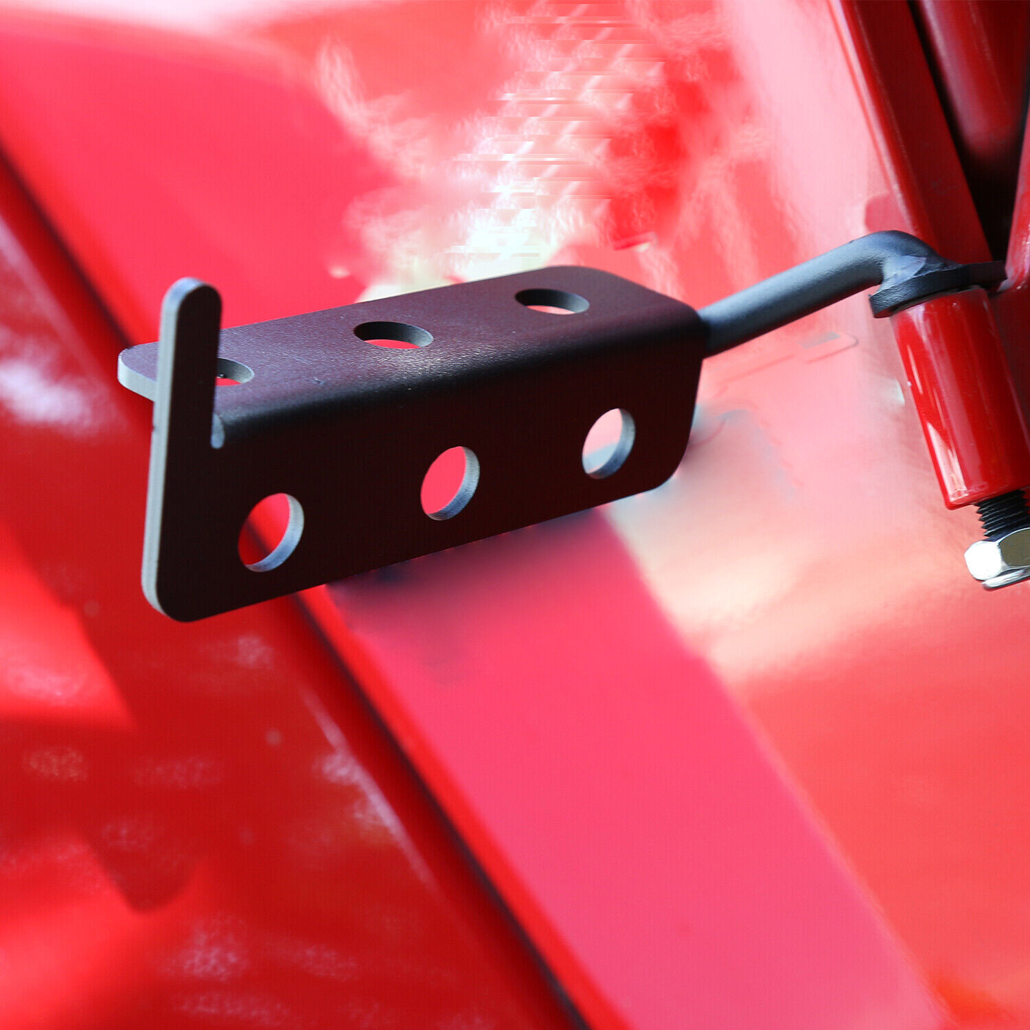 2X Side Door Hinge Mount Foot Peg Foot Rest Pedal For Jeep Wrangler JK JT JL TJ
