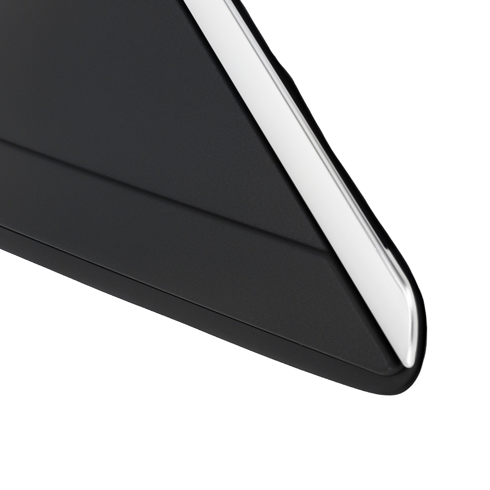 Black Left Side Mirror Flag Trim for Dodge Caravan 2008-2019 1BE431XFAA
