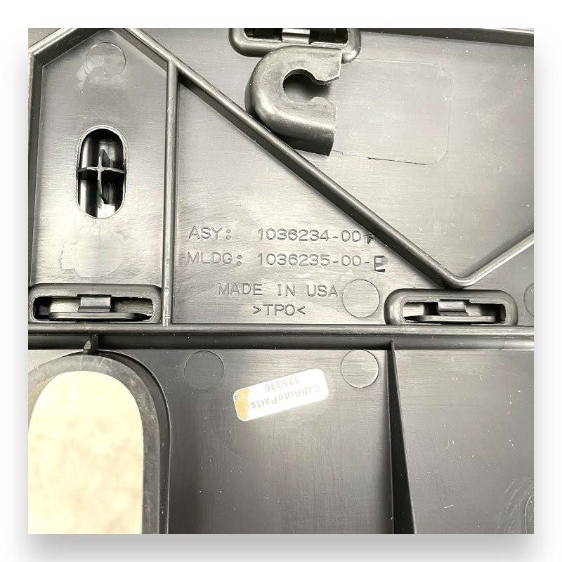 2016-2020 Tesla Model X Front Center Under Hood Apron Trim OEM 1036234-00-E