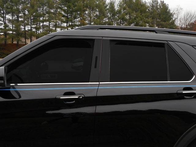 QAA Fits Ford Explorer 2020-2025 4 Pc SS Window Sill Trim Set | WS60330
