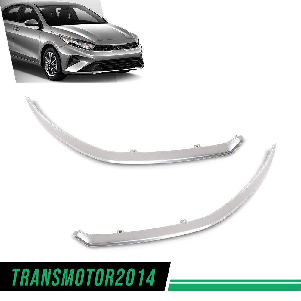 Front Bumper Grille Molding Trim Fit For 2022-2024 Kia Forte Left & Right Side
