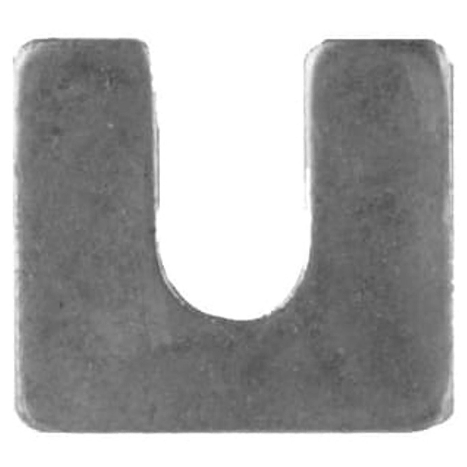 Zinc Plated Steel Body Shim 1/8″ Thick 3/8″ Slot 1 1/4″ x 1 1/8″ O.D – 100 Pack