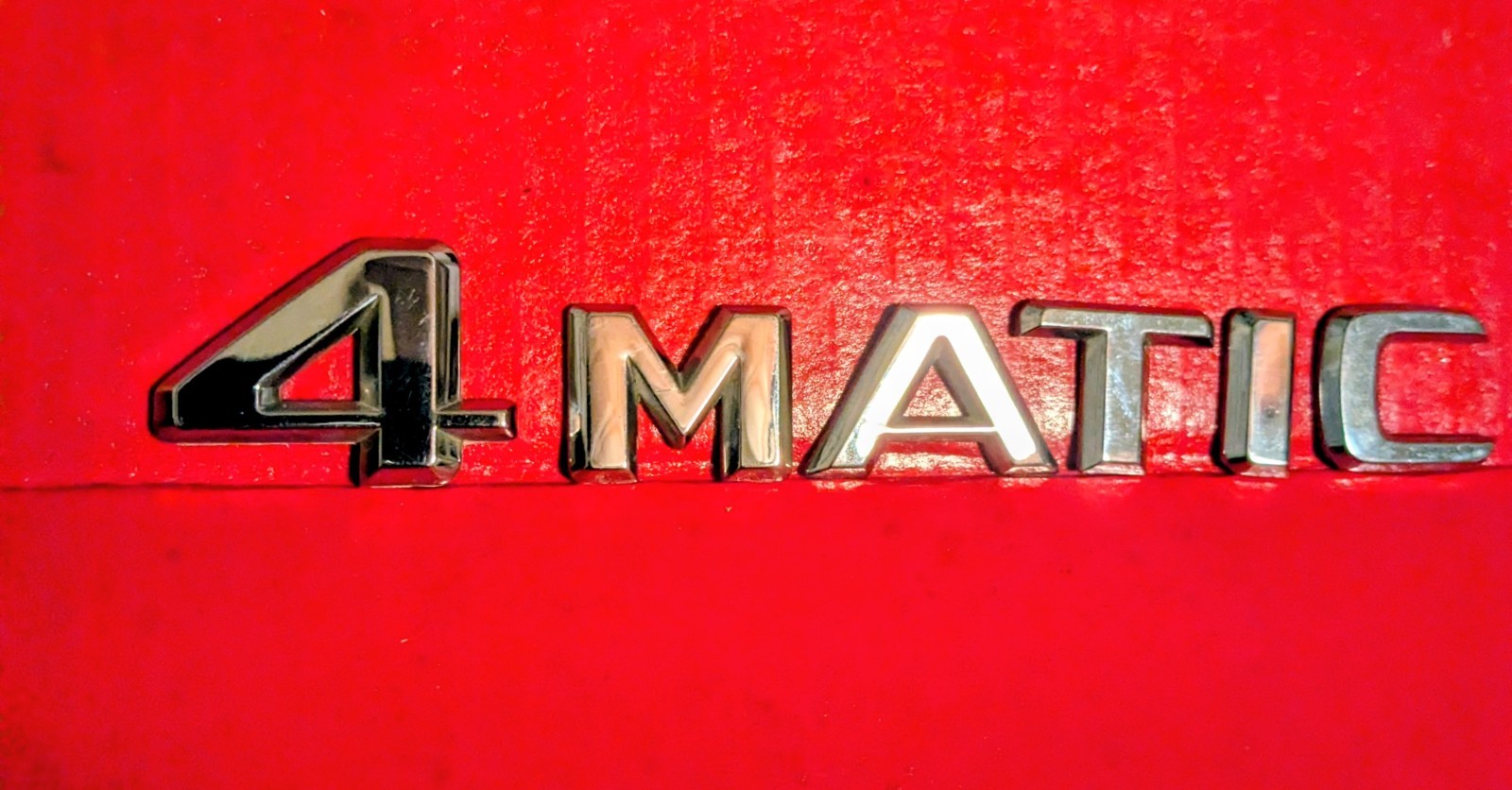 ✅Mercedes 4MATIC C E S G M Class Emblem Badge Rear – Adhesive Included