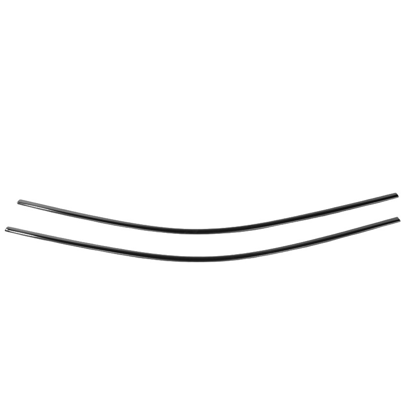 Window Decor Trim Strip Cover For 2020-2025 Chevy Silverado HD 2500/3500 black