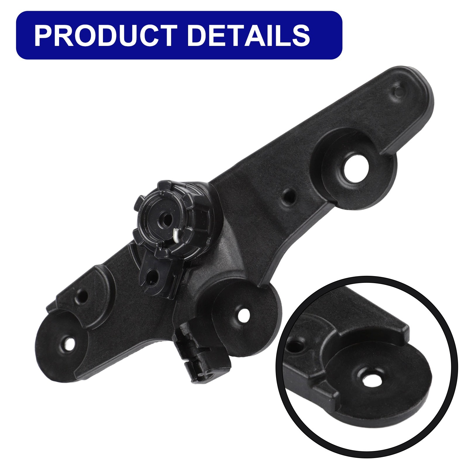 Hood Release Handle Aftermarket Replacement Part Plastic And Metal Construction