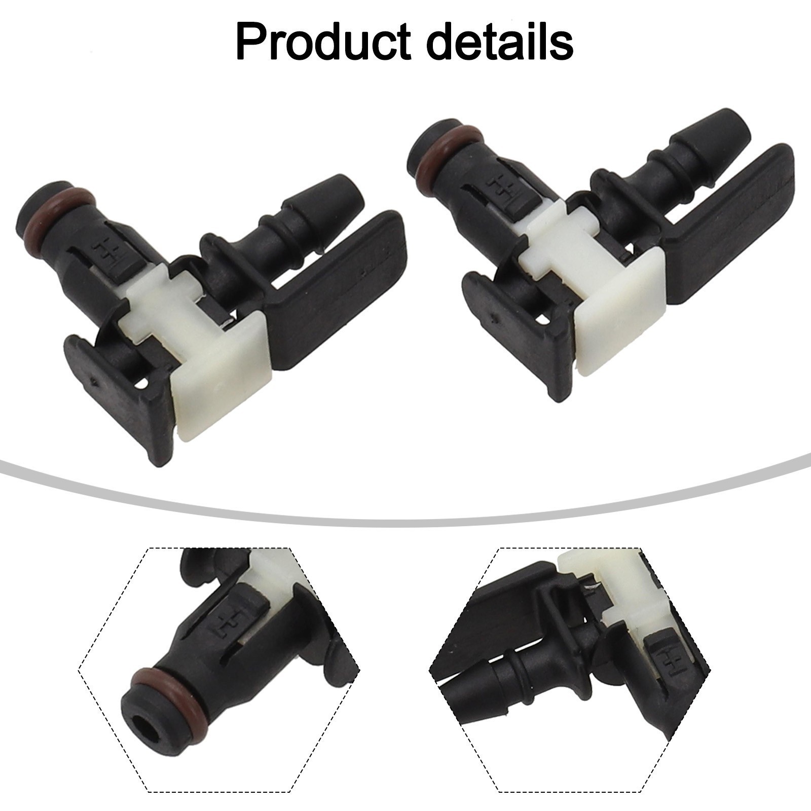 2 Piece Set of Fuel Injectors Returns for RAM For EcoDiesel Vehicles Only