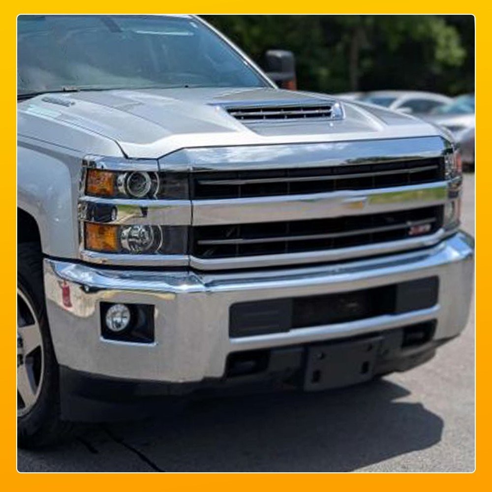 License Plate Black Bracket For Chevrolet Silverado 2500 HD 15-19 Bumper Front