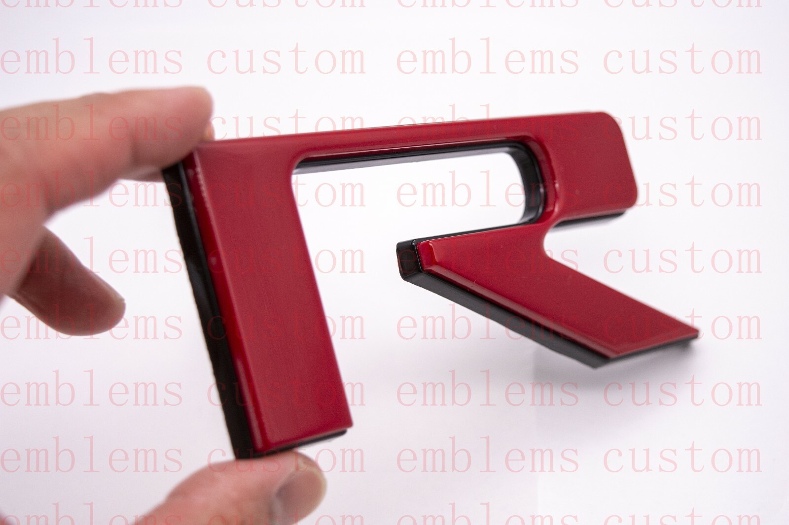 Double Layer Tailgate Insert Letters fits 2019-2020 Silverado Red Black
