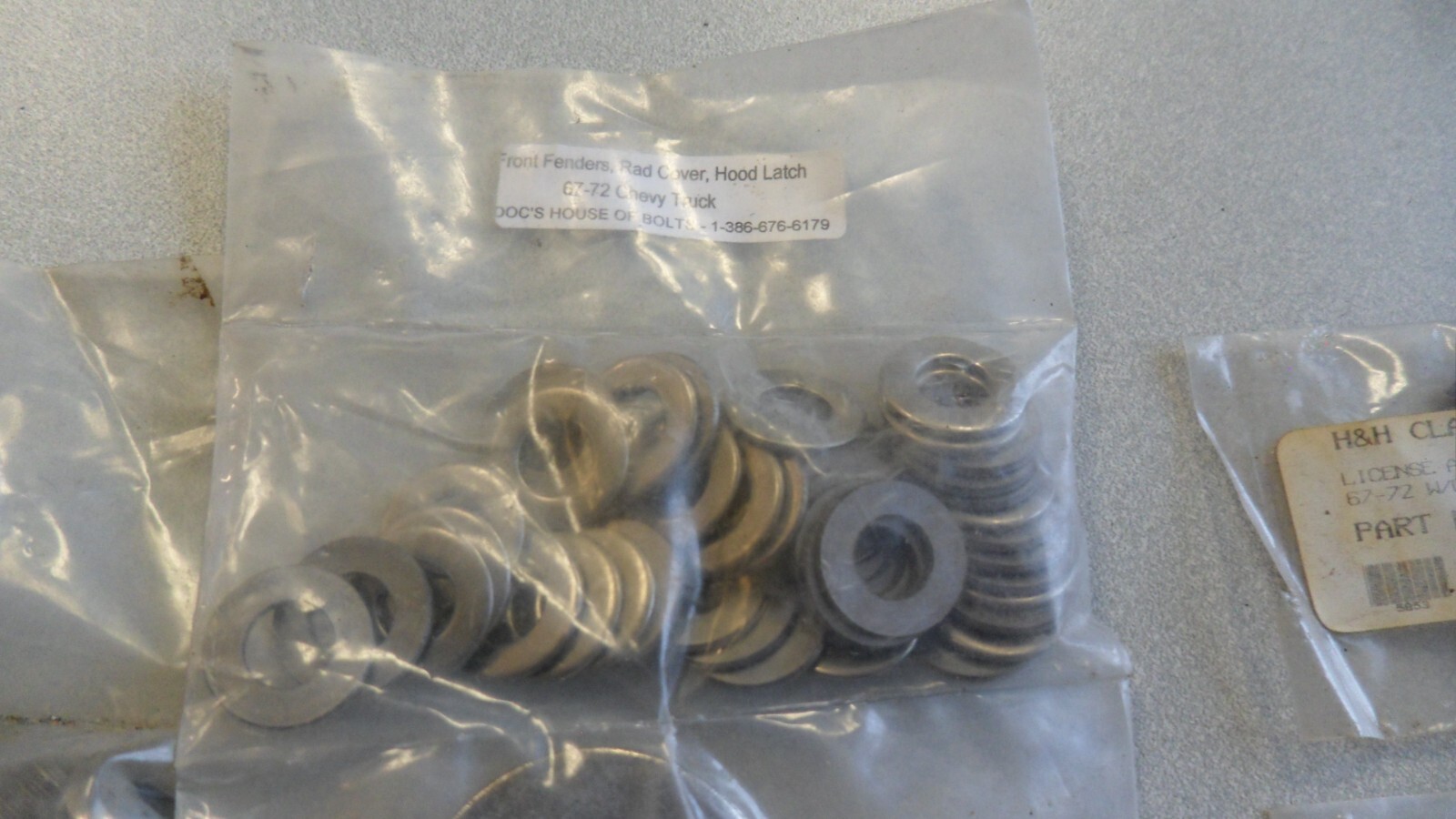 67-72 Chevy GMC Truck Various Exterior Hardware Screws Bolts Door Molding 02BA3