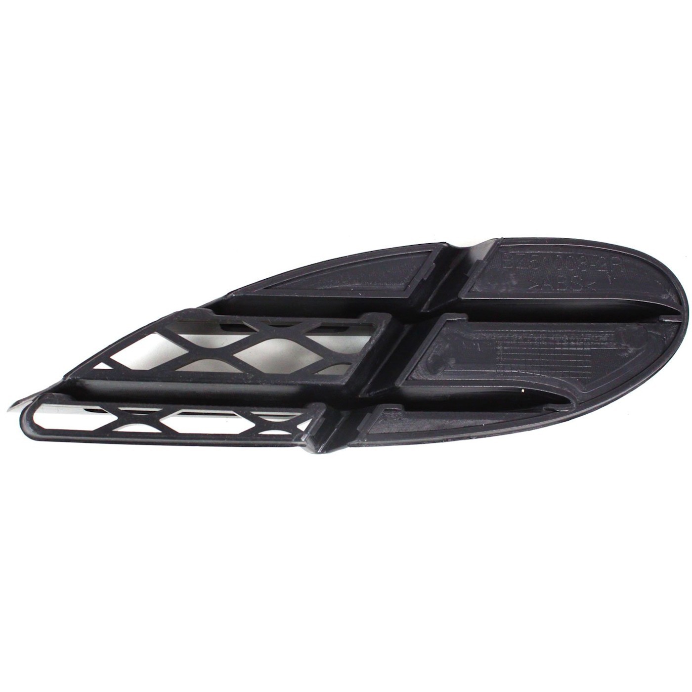 Bumper Grille Set For 2003-2006 Mercedes Benz S430 Black Front Center Outer