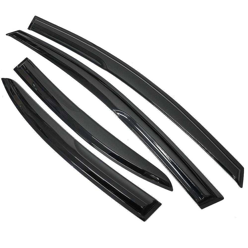 For 2006-2011 Honda Civic Sedan JDM Mugen Style Window Visors Vent Rain Guards