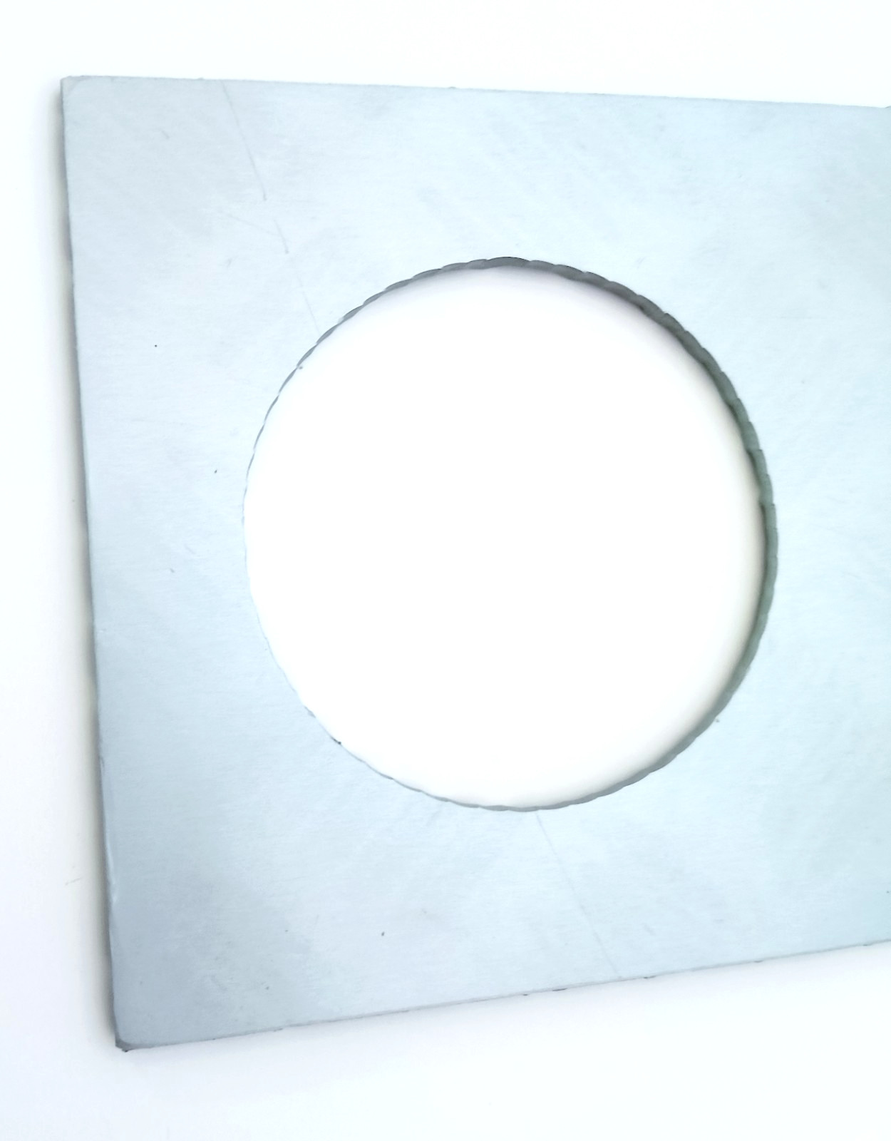 Land Rover Centre LTD Fuel FIller Chequer Plate in Satin LR176S-3