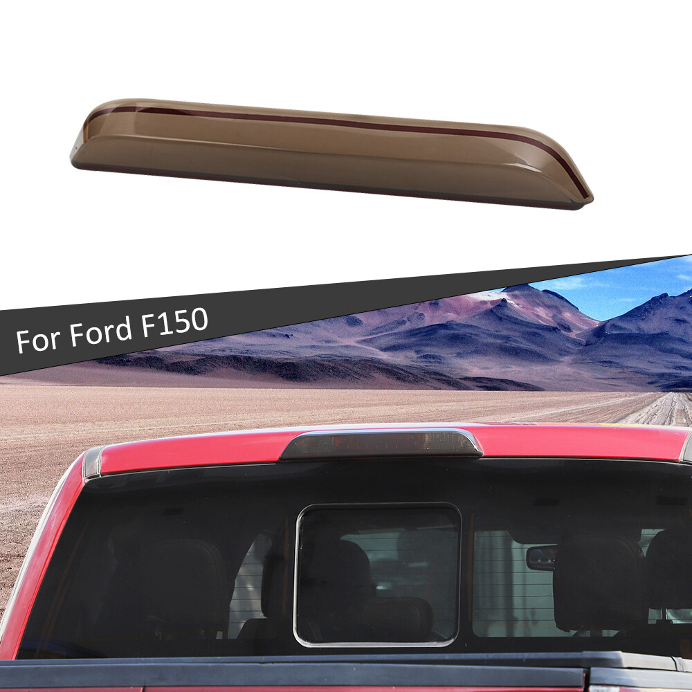 Smoked Black 3rd Third Brake Light Lamp Cover Trim For Ford F150 F-150 2015-23