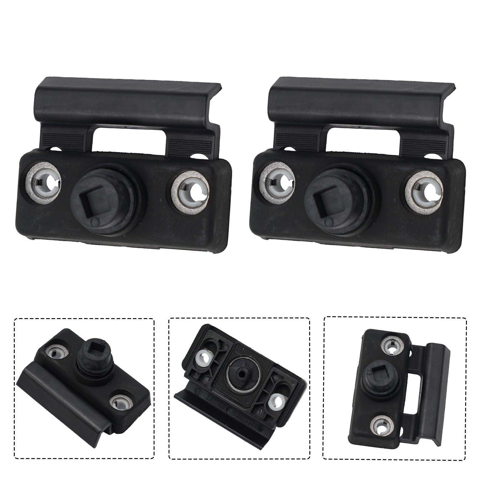 Superior Replacement Bumper Buffer for Mercedes E Class W211 2 Pieces Set
