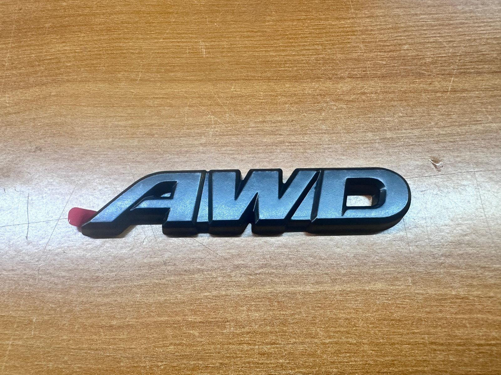 Rear Tailgate AWD OVERLAY Emblem Badge Fit Avalon Camry Rav4 Matte Black