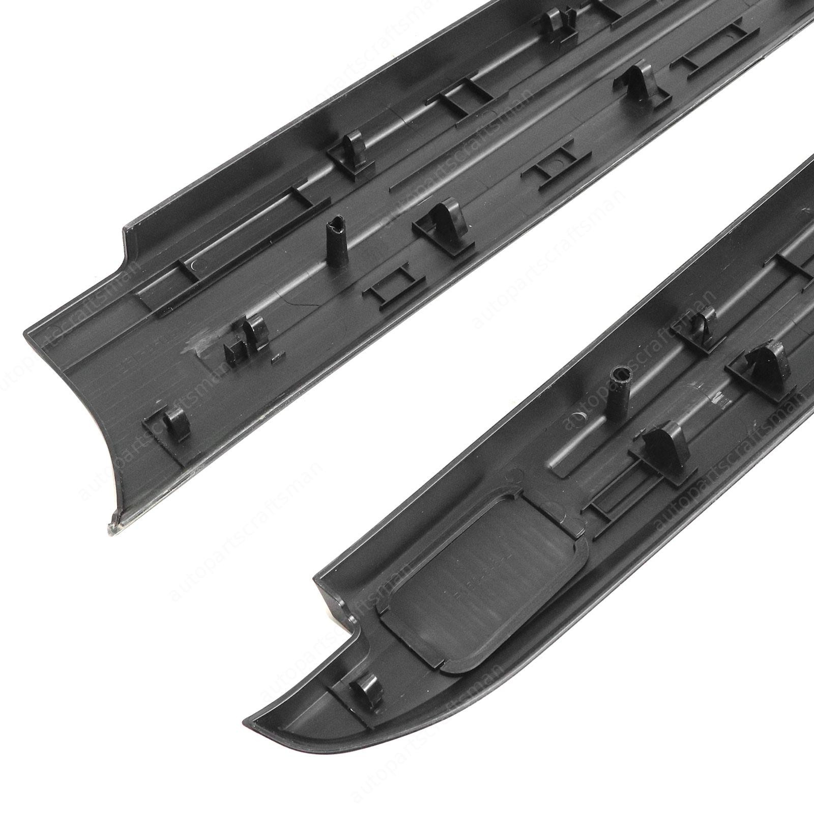 New LH & RH 5.5′ Styleside Bed Rail Molding Cap Kit Black For Ford F-150 15-20