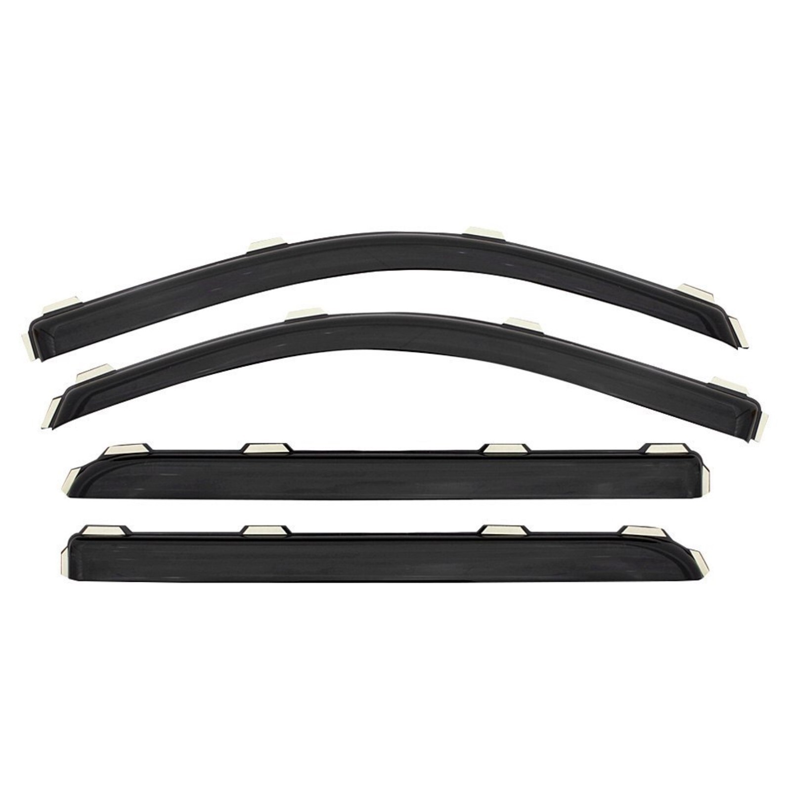 AVS Front & Rear In-Channel Acrylic Window Ventvisors for 11-17 Honda Odyssey