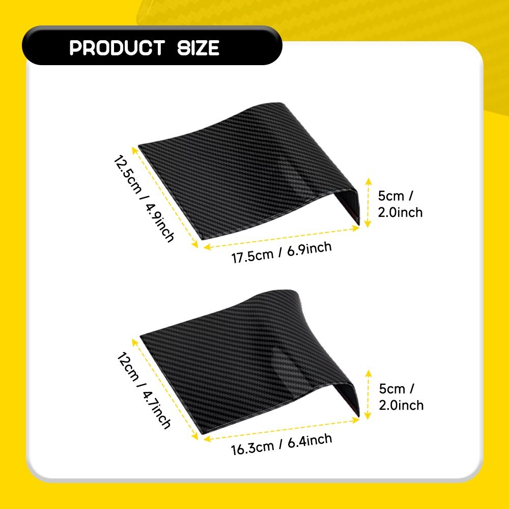 For Ford F150 2015-2020 Interior Door Cover Handle Trim Decor Shell Accessories
