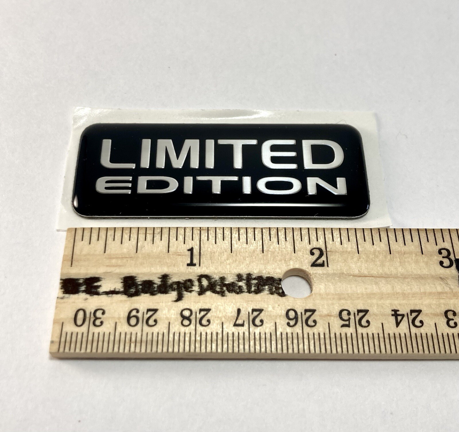 OEM 02-04 LIMITED EDITION DOOR BADGE FOR JEEP LIBERTY ORIGINAL BACKING NOS