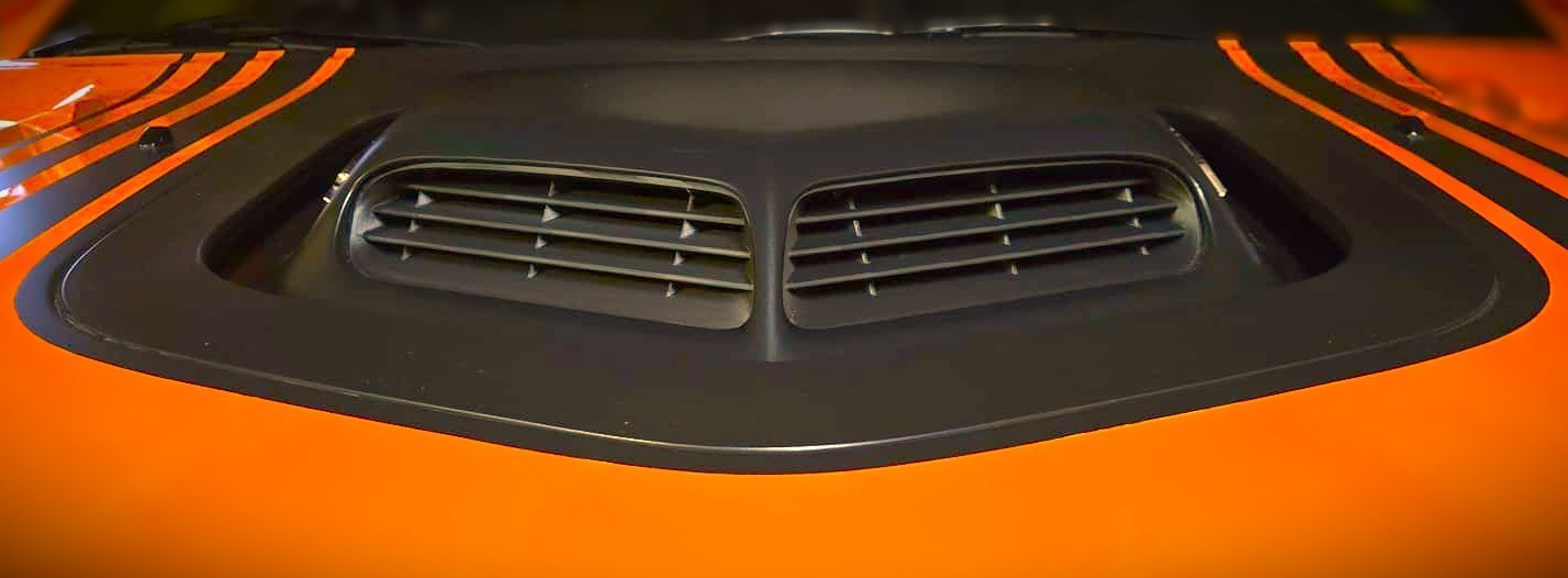 Dodge Challenger Shaker Bezels – 1970 Retro Styling – fits 2014 -2023