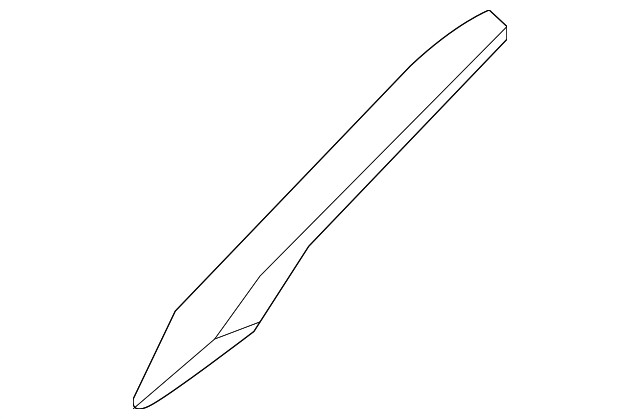 Genuine Nissan Body A-Pillar Trim Panel 76912-3KA1A