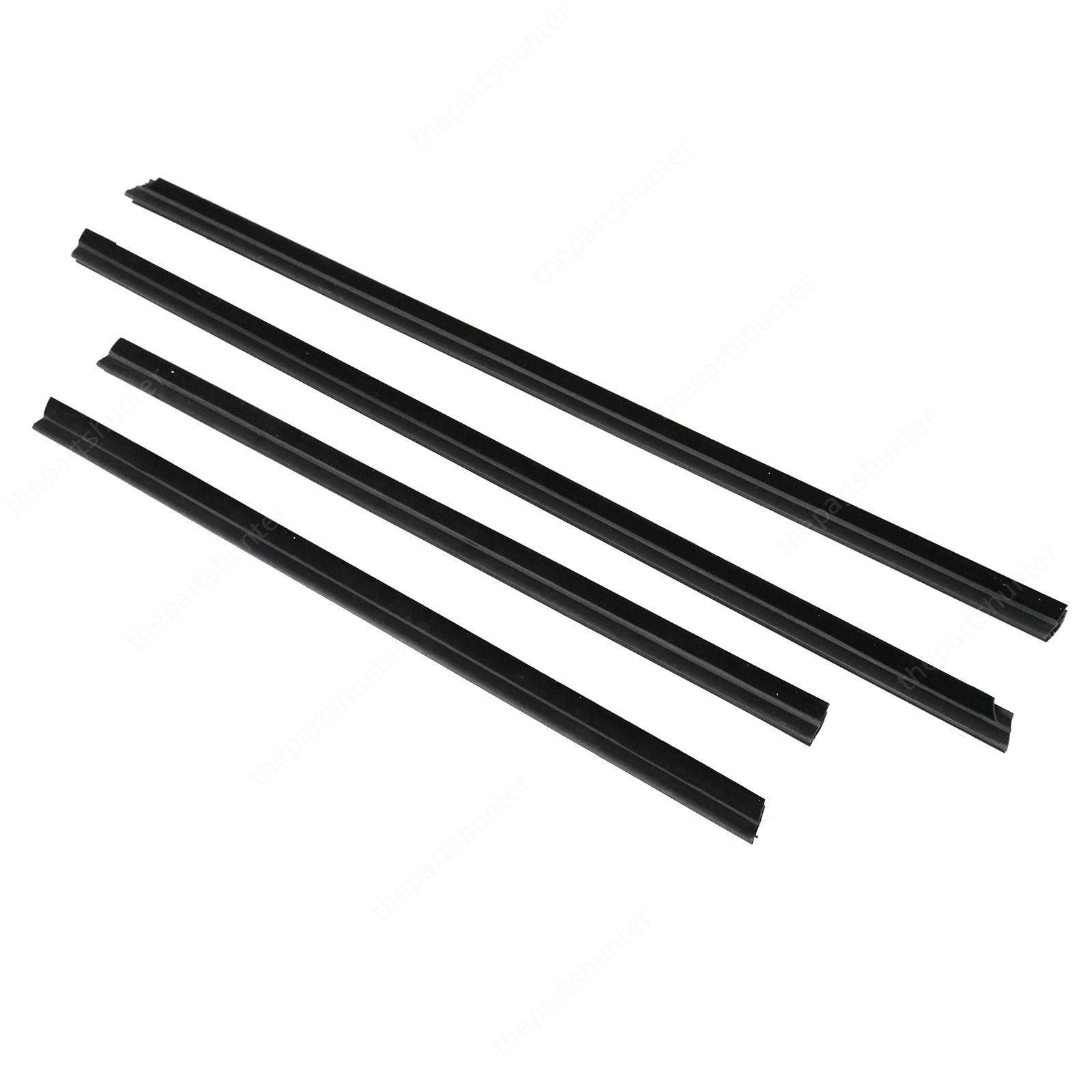 4pcs Door Belt Weather Strip Molding Seal For Honda Fit Jazz 2009-2013 USA