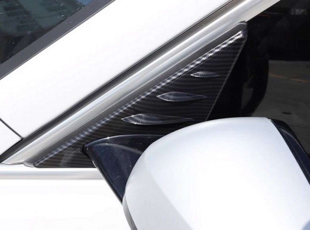 For BMW X1 iX1 2023-2024 spoiler High quality of ABS Plastic 2PCS