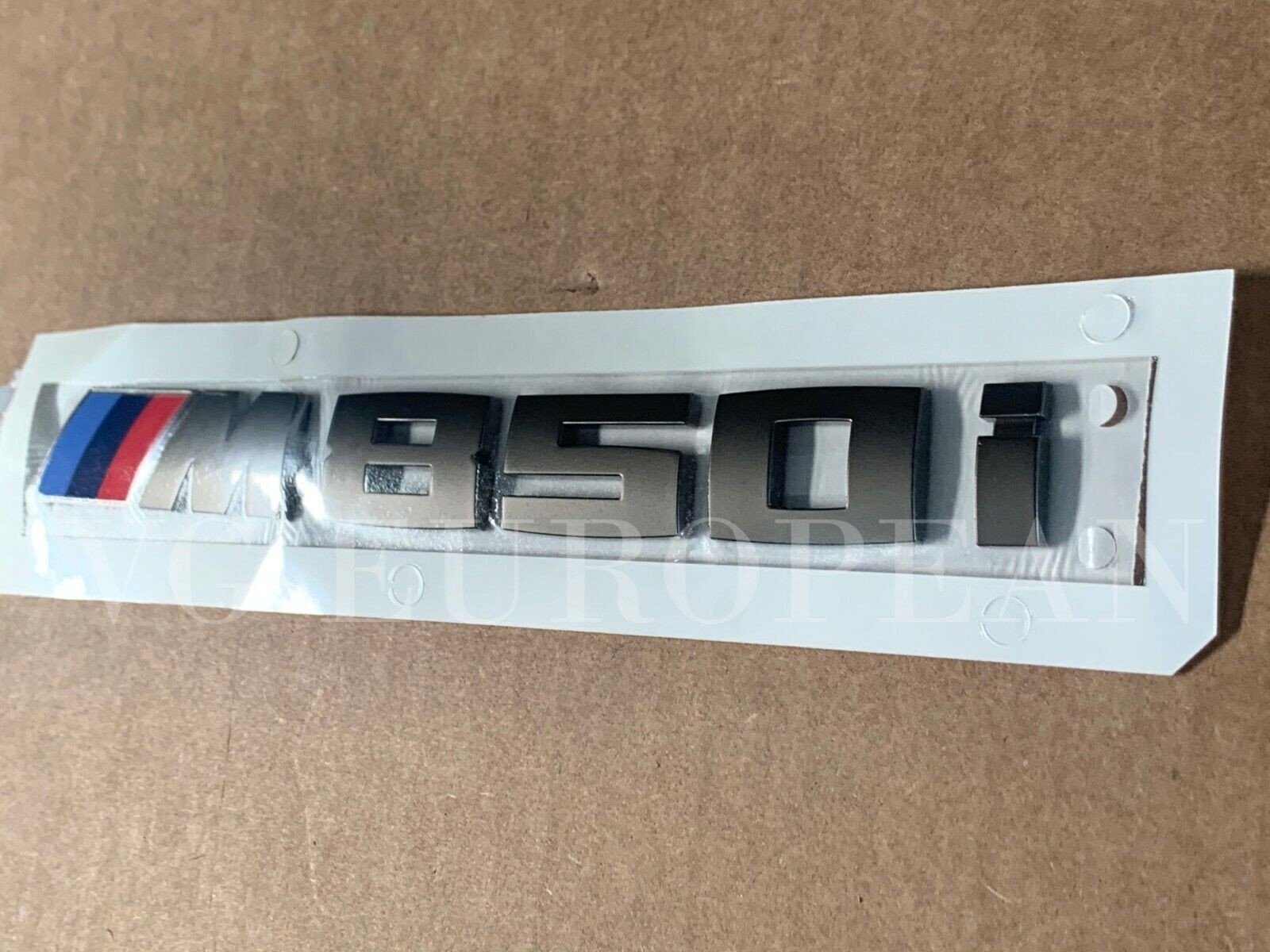 Genuine G14 G15 G16 8-Series Cerium Gray Trunk Emblem M850i Lettering Badge