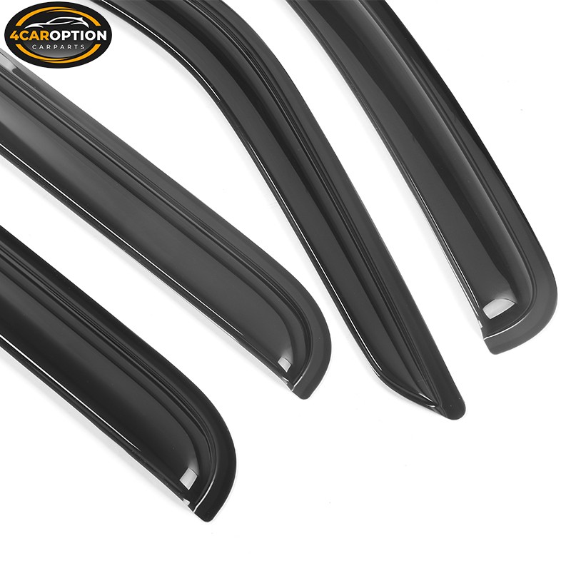 Fits 02-07 Jeep Liberty KJ Window Visors Rain Sun Guard Vent 4Pc Set