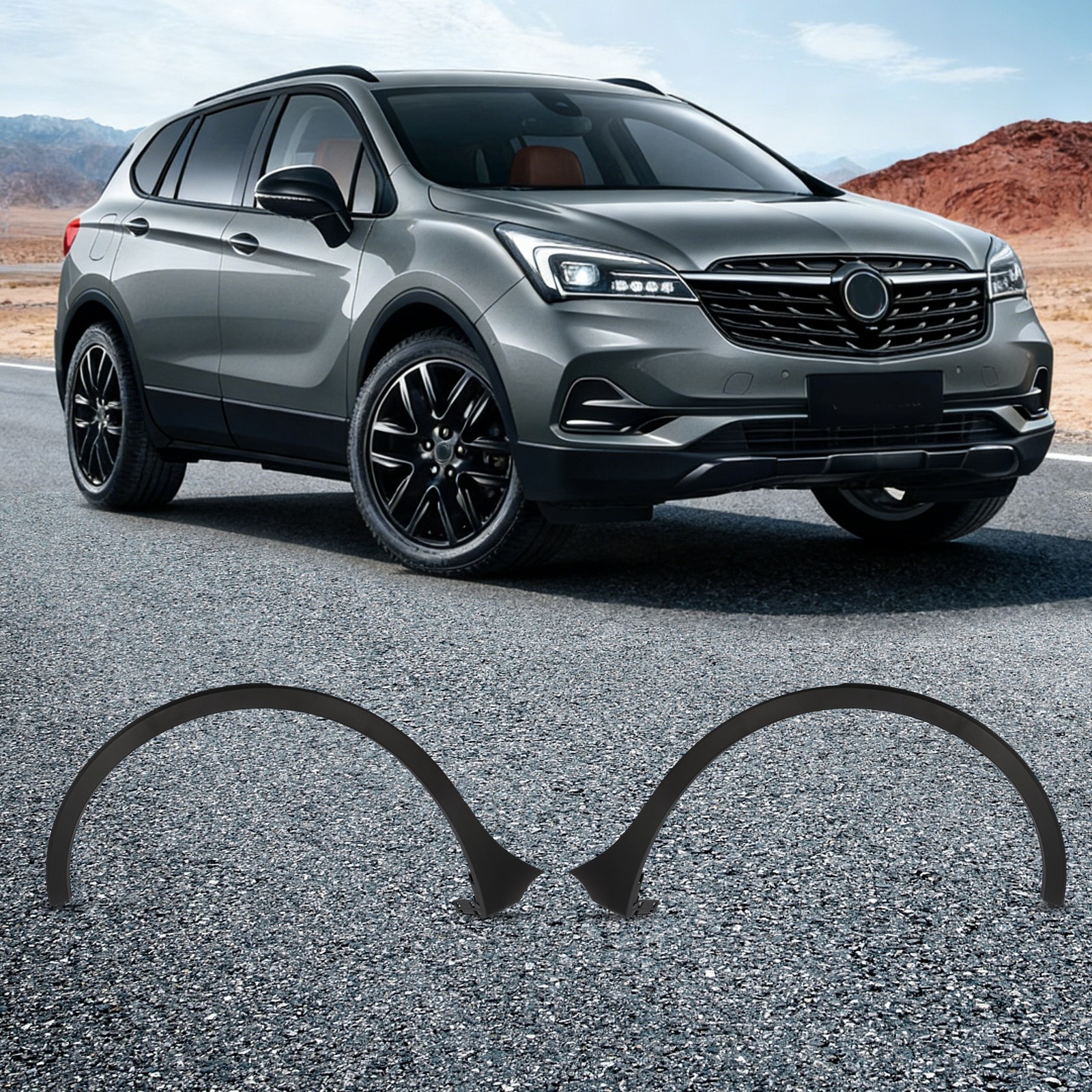 For 2016-2020 Buick Envision Right, Left, Rear Wheel Trim Molding