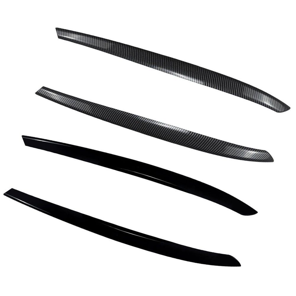 For Skoda Superb B8.5 2019 to 2022 Headlight Eyebrows ABS Trim Cover Set