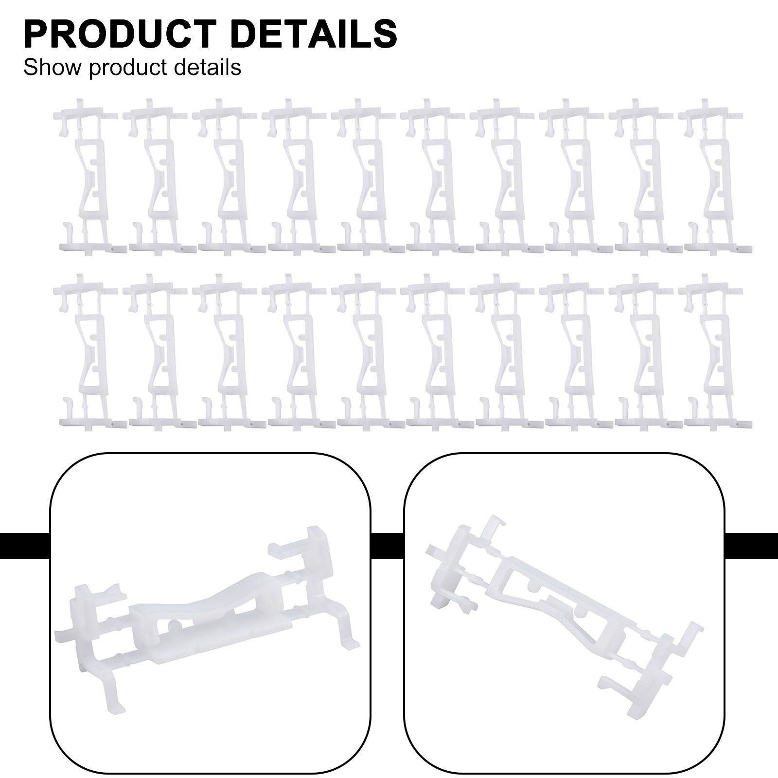 Lancer Plastic Number Of Pieces As Shown Package Content Roof Molding Clips