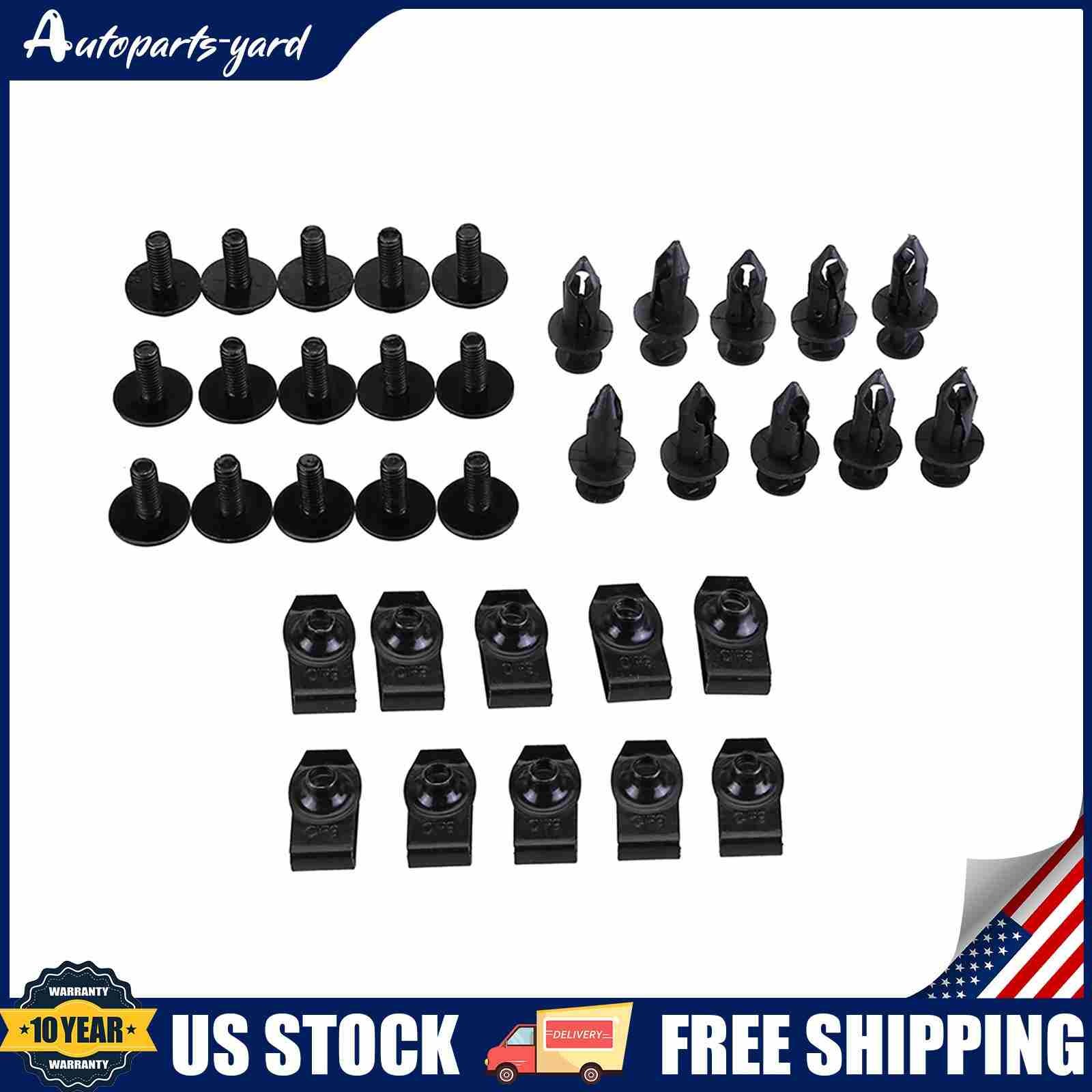 35x New Fastener Clip Fit For Honda And Most Of Car Models US Stock