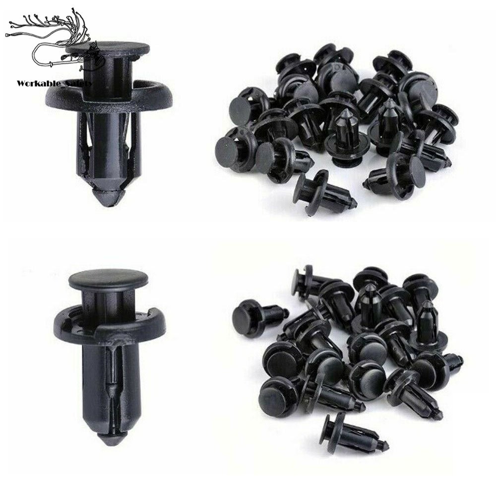 415 Pcs Car Retainer Clips Auto Fasteners Push Trim Clips Pin Rivet Bumper Kit