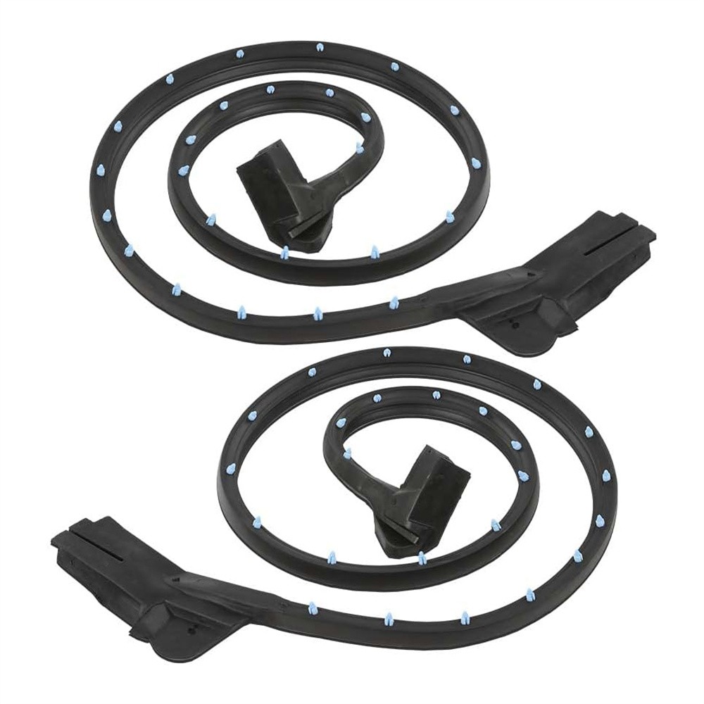 8489GGW For 1984-1989 Corvette C4 Full Weatherstrip Kit Set Weather Strip Seals