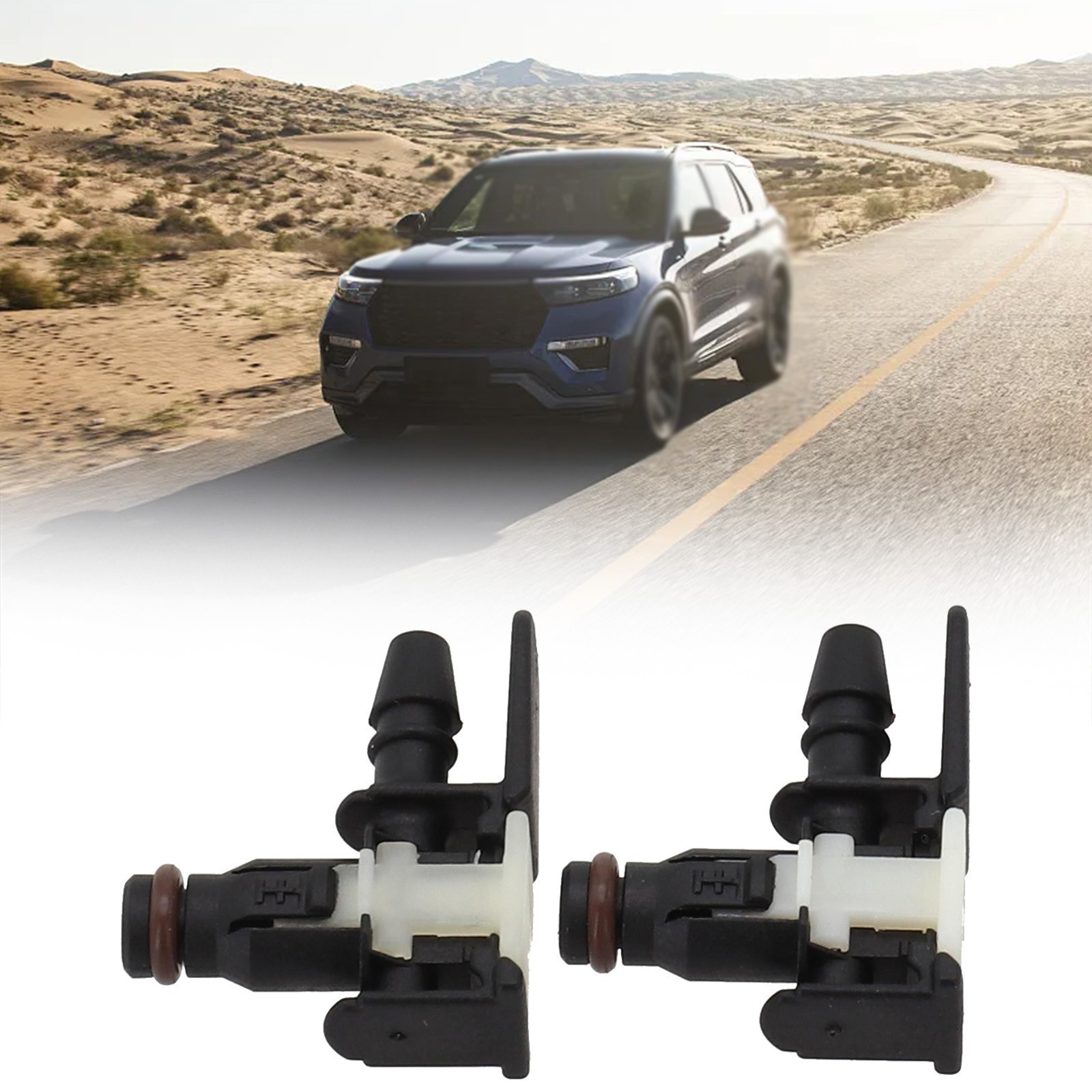 2 Piece Set of Fuel Injectors Returns for RAM For EcoDiesel Vehicles Only