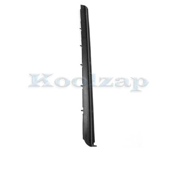 FRONT DRIVER SIDE OUTER DOOR WINDOW BELT WEATHER STRIP; MADE OF